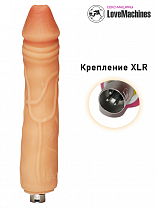 Гибкий реалистичный фаллоимитатор 22 см