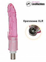 Фаллоимитатор XLR с клиторальным остростком, 20 см